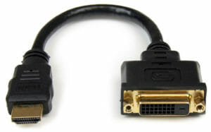 Un semplice adattatore da HDMI a DVI di StarTech.com