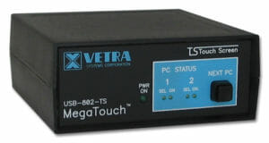 Switch KVM USB “MegaTouch”™ con supporto per touchscreen di Vetra Systems