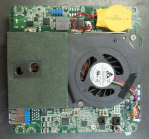 Circuito stampato dell’Intel NUC