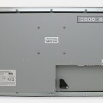 Monitor industriali da 23" formato widescreen per montaggio a pannello e touchscreen rugged IP65/IP66, veduta posteriore