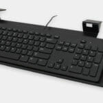Industrial Keyboard Mounting Tray with Extension Tray for Mouse