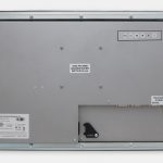Monitor industriali da 22" formato widescreen per montaggio a pannello e touchscreen rugged IP65/IP66, veduta posteriore