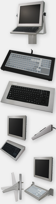 Industrial Keyboard Options with Full 5-Year Warranty from HIS